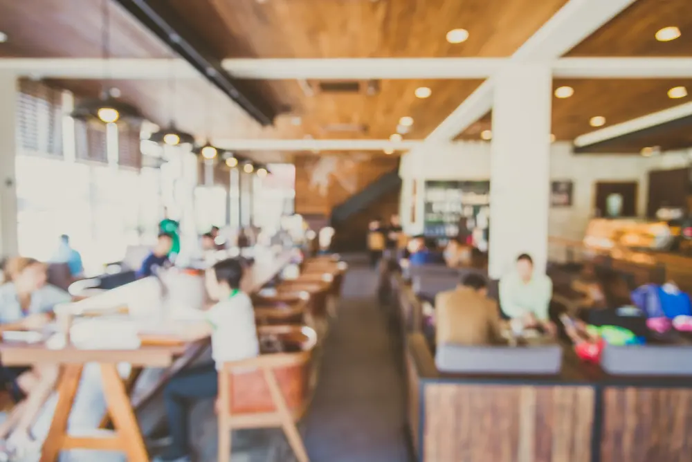Imagem interior restaurante Sabor Mágico